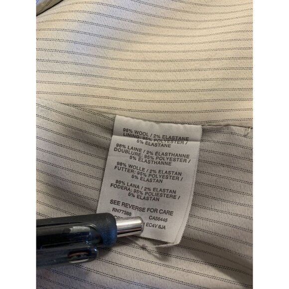 J. Crew Regent Blazer 14 Black Wool Single-Button Lined Jacket - Picture 9 of 10